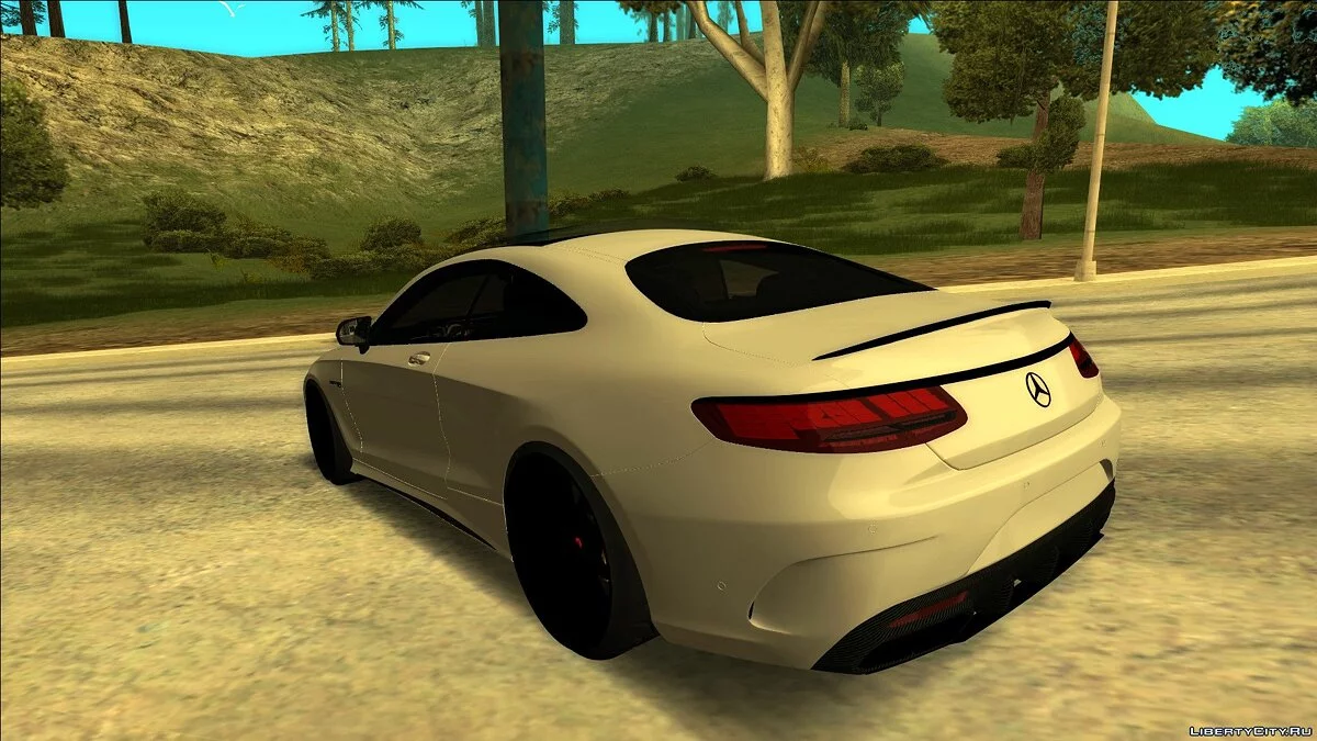 Mercedes-Benz S63 AMG Black / GTA San Andreas