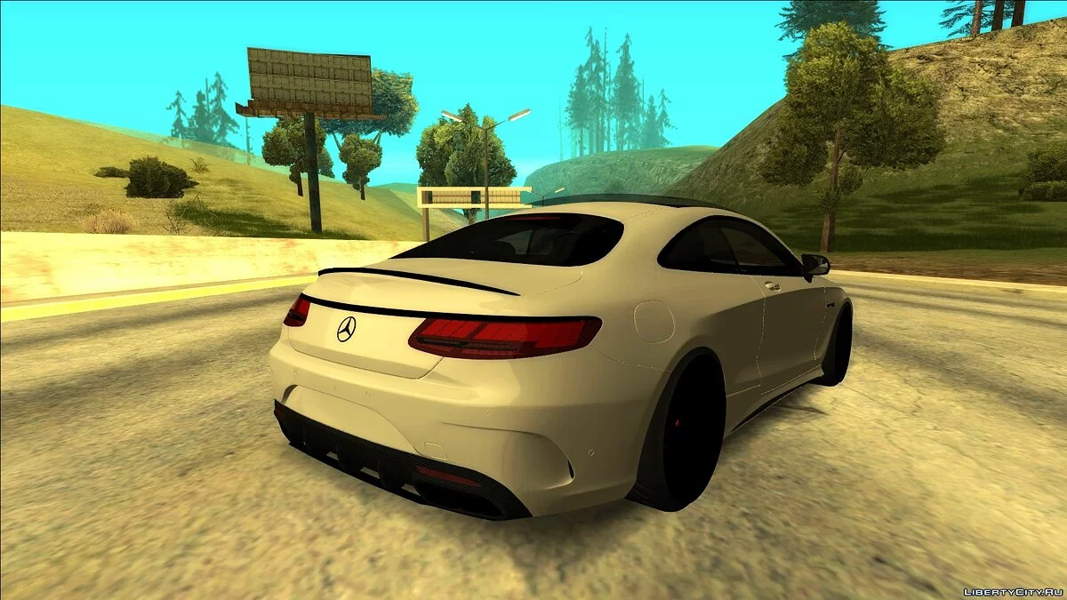 Mercedes-Benz S63 AMG Black / GTA San Andreas