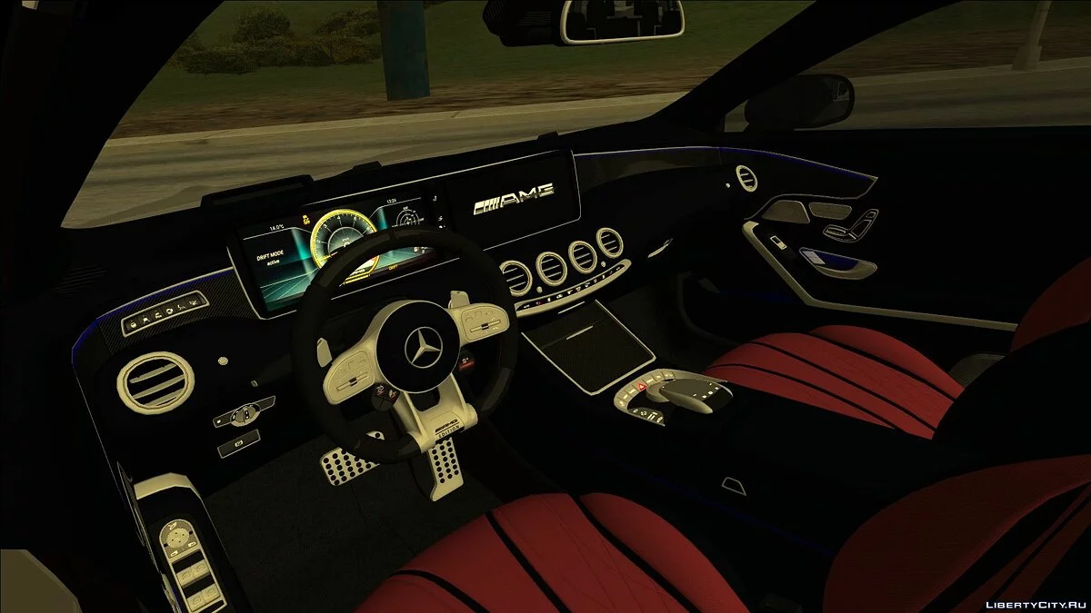 Mercedes-Benz S63 AMG Black / GTA San Andreas