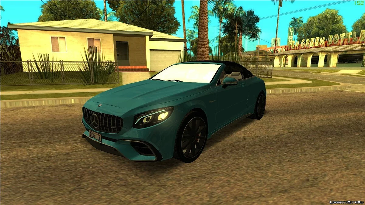 Mercedes-Benz S63 Convertible (IVF) / GTA San Andreas