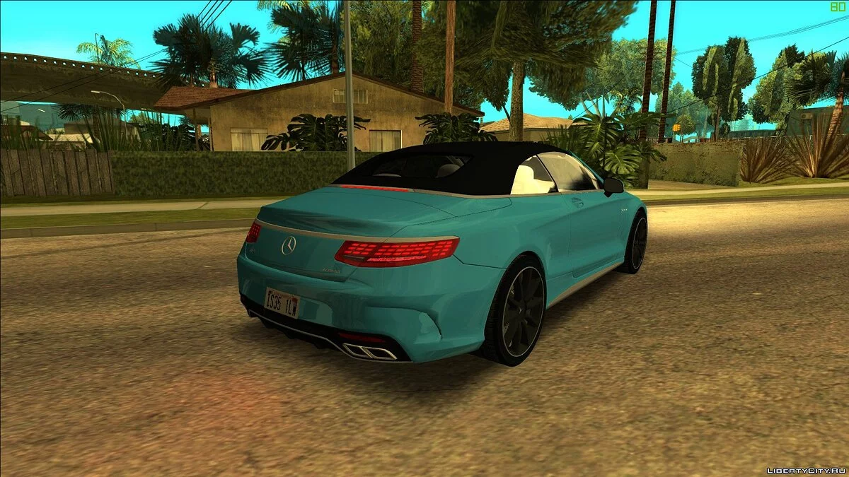 Mercedes-Benz S63 Convertible (IVF) / GTA San Andreas
