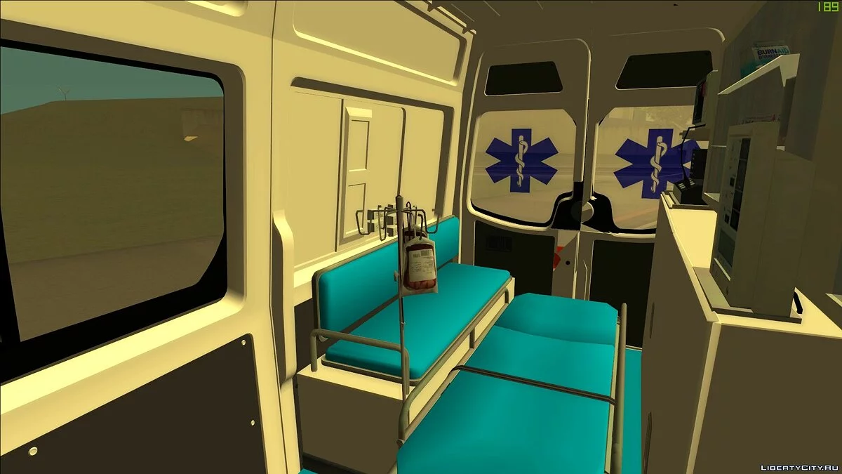 Mercedes Sprinter Ambulanta / GTA San Andreas