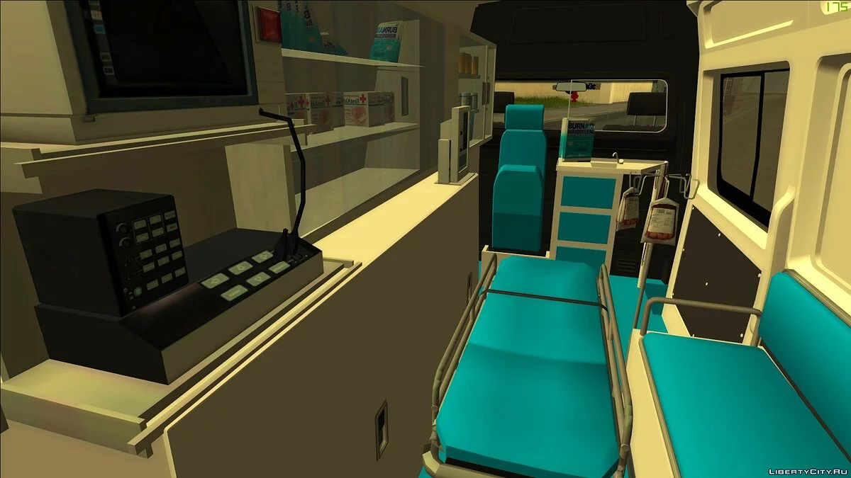 Mercedes Sprinter Ambulanta / GTA San Andreas
