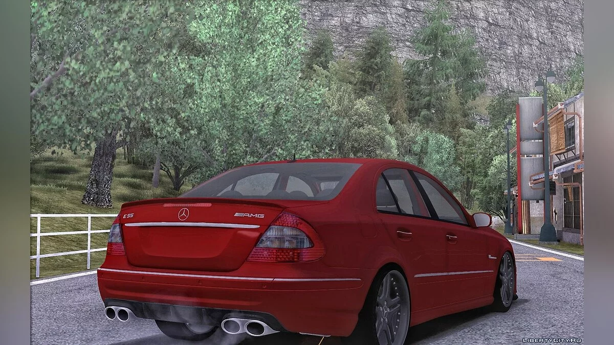 Mercedes-Benz E55 W211 / GTA San Andreas