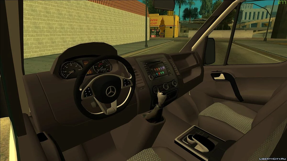 Mercedes Benz Sprinter New Case Modified / GTA San Andreas