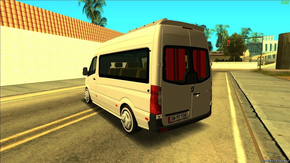Mercedes Benz Sprinter New Case Modified / GTA San Andreas