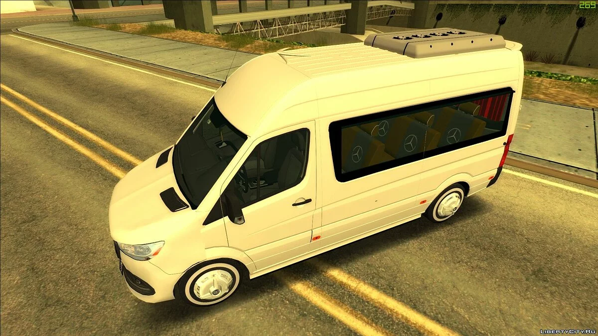 Mercedes Benz Sprinter New Case Modified / GTA San Andreas