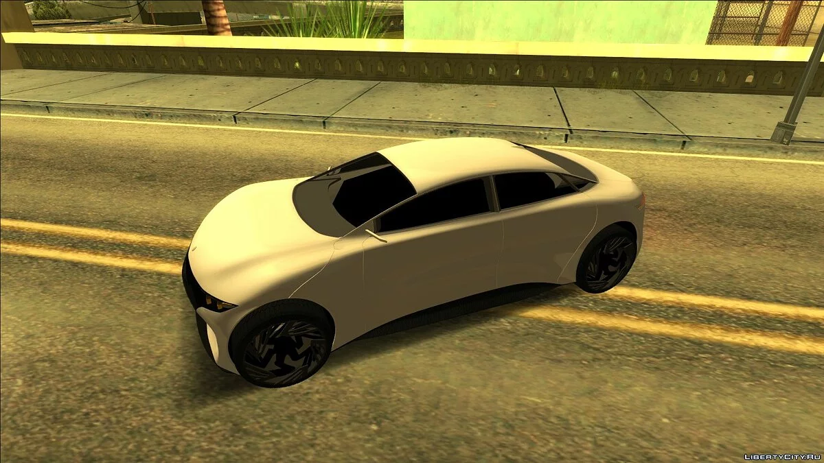Mercedes-Benz Vision EQS 2019 / GTA San Andreas