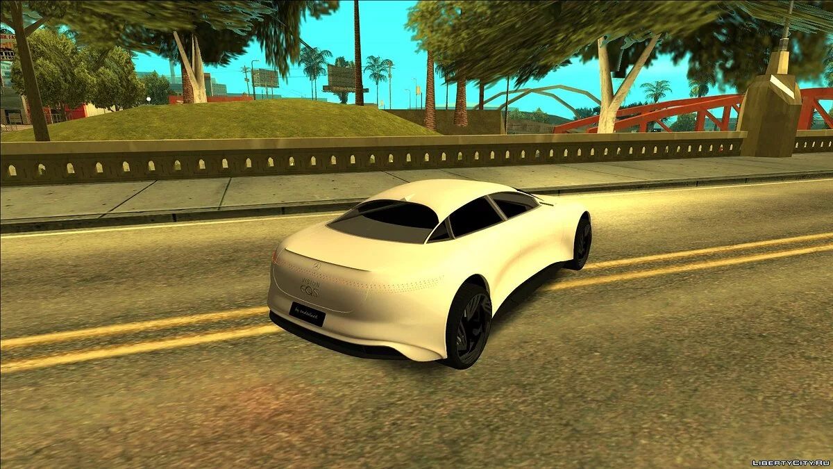 Mercedes-Benz Vision EQS 2019 / GTA San Andreas