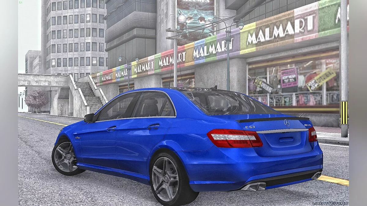 Mercedes-Benz W212 E63 AMG / GTA San Andreas