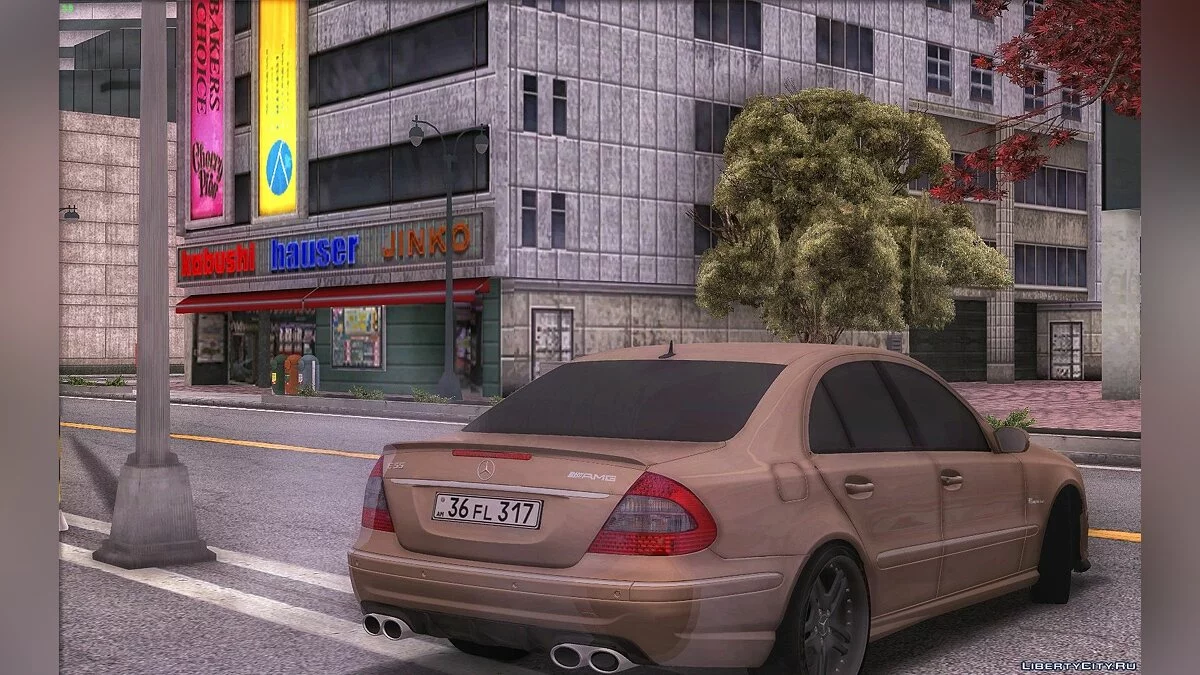 Mercedes E55 W211 / GTA San Andreas