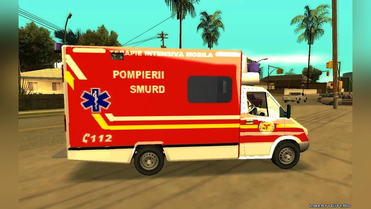 Mercedes Sprinter SMURD / GTA San Andreas