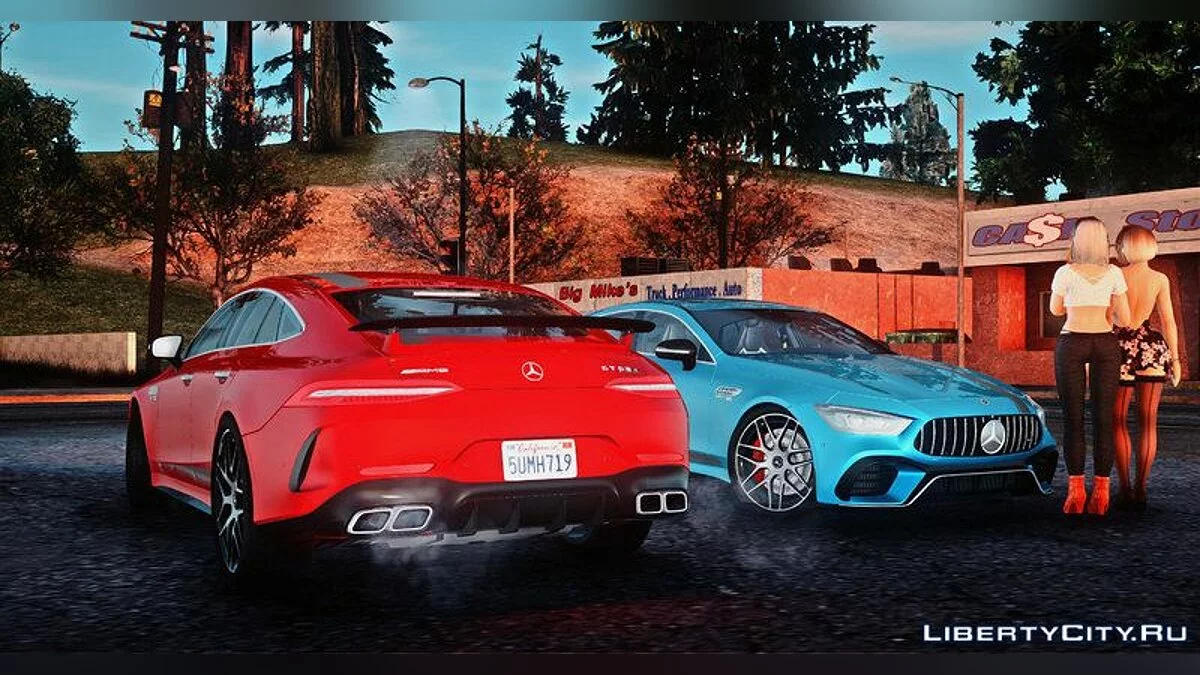 Mercedes Benz AMG GT63 / GTA San Andreas