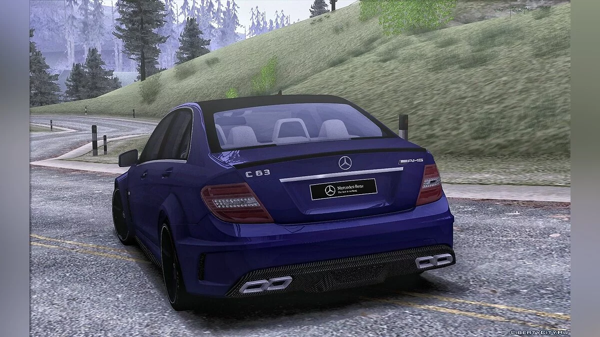 Mercedes-Benz C63 AMG Black Series / GTA San Andreas