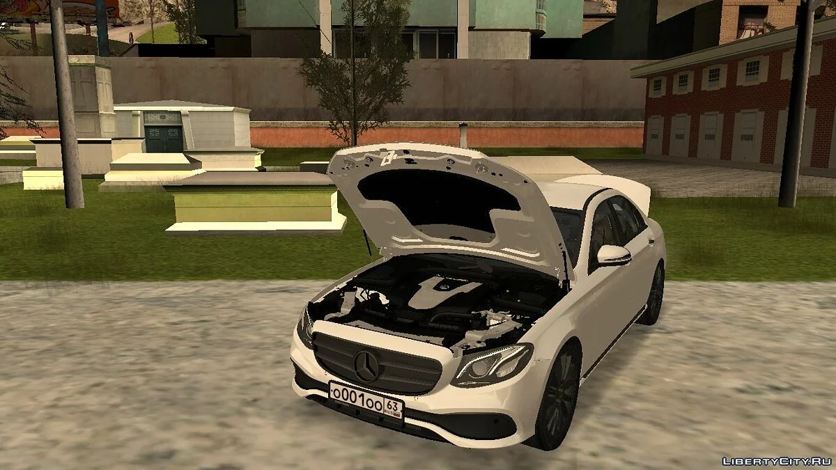 Mercedes-Benz E200 / GTA San Andreas