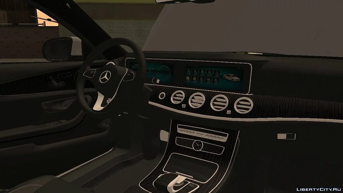 Mercedes-Benz E200 / GTA San Andreas