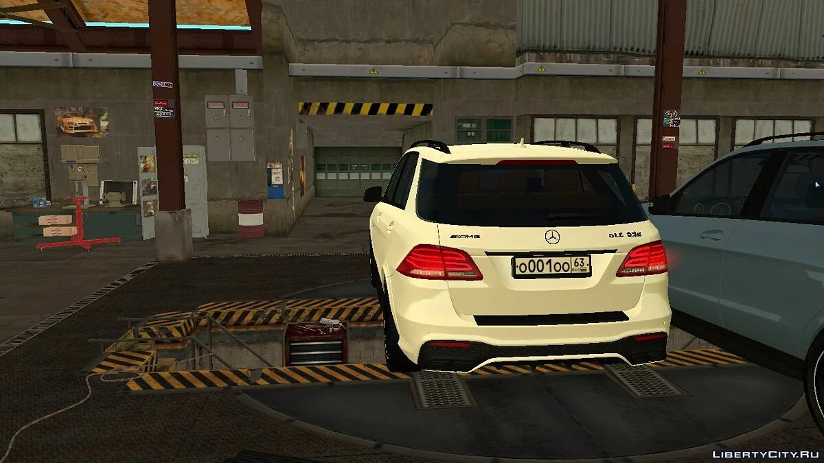 Mercedes-Benz GLE63 с тюнингом (CCD) / GTA San Andreas