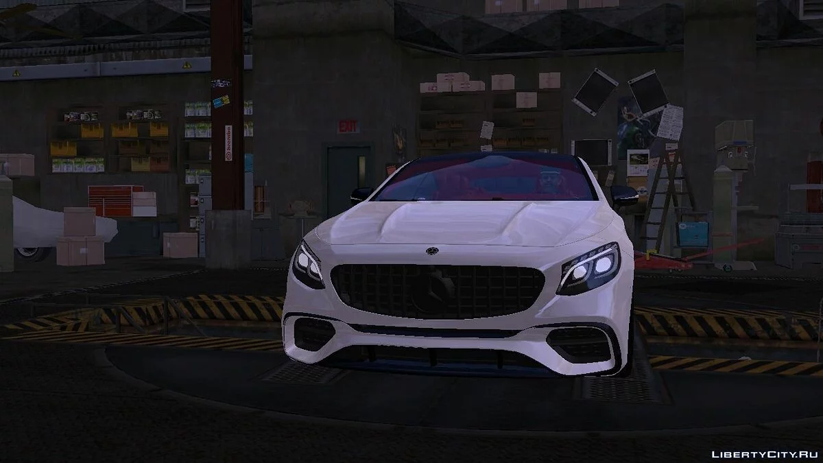 Mercedes-Benz S63 Coupe с тюнингом / GTA San Andreas