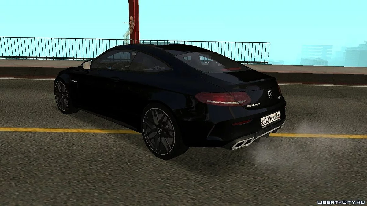 Mercedes - Benz C63s AMG с тюнингом / GTA San Andreas