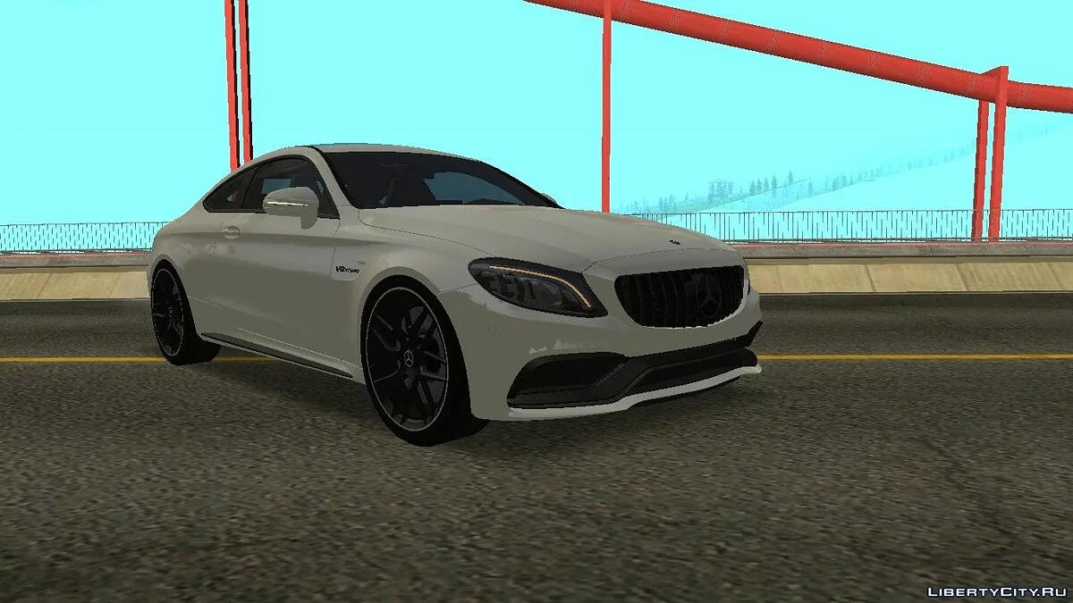 Mercedes - Benz C63s AMG с тюнингом / GTA San Andreas