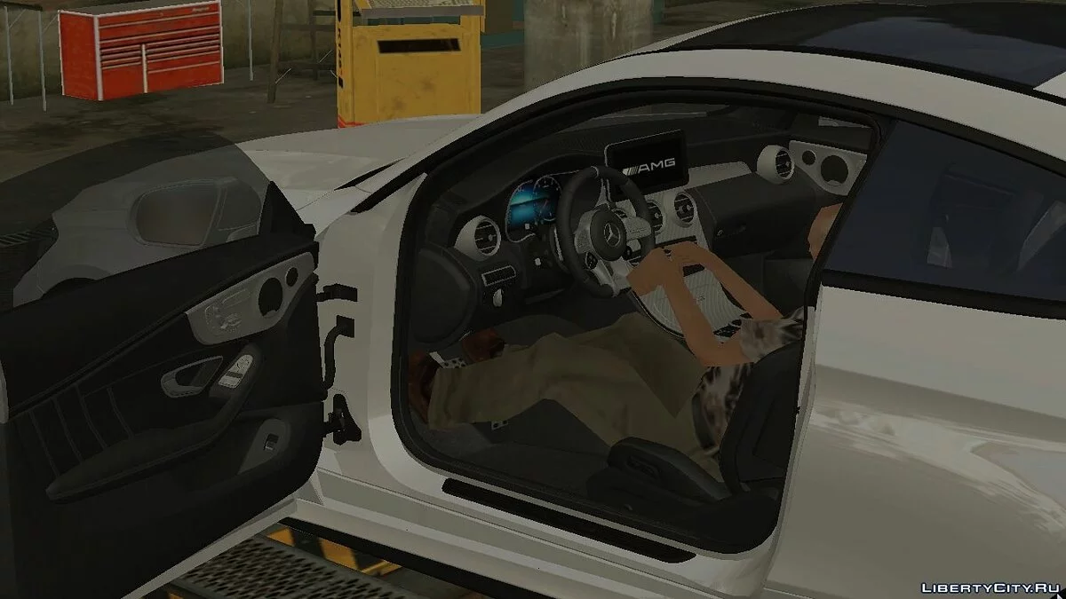 Mercedes - Benz C63s AMG с тюнингом / GTA San Andreas