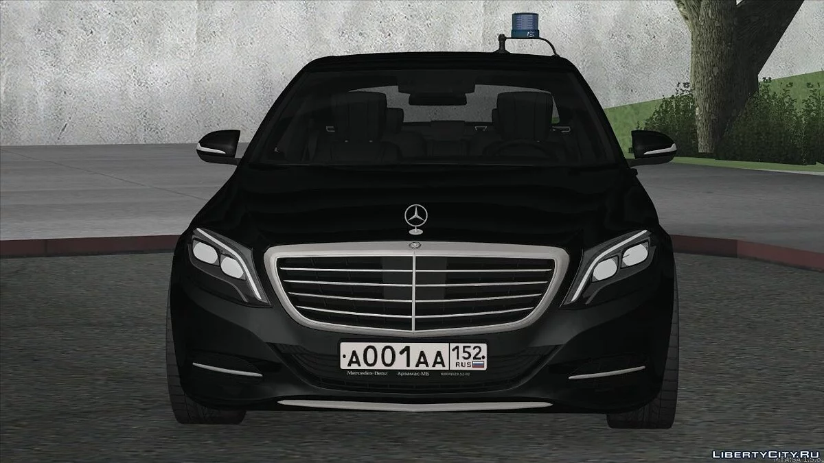 Mercedes-Benz S500 W222 Губернатор Нижегородской области / GTA San Andreas