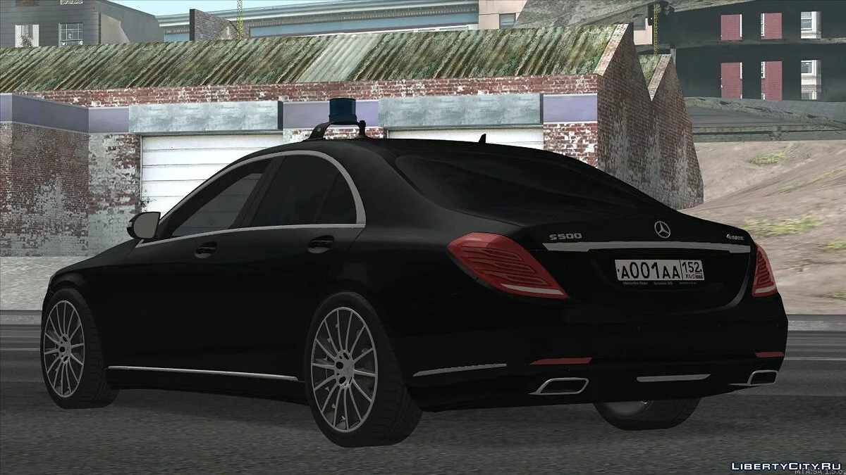 Mercedes-Benz S500 W222 Губернатор Нижегородской области / GTA San Andreas