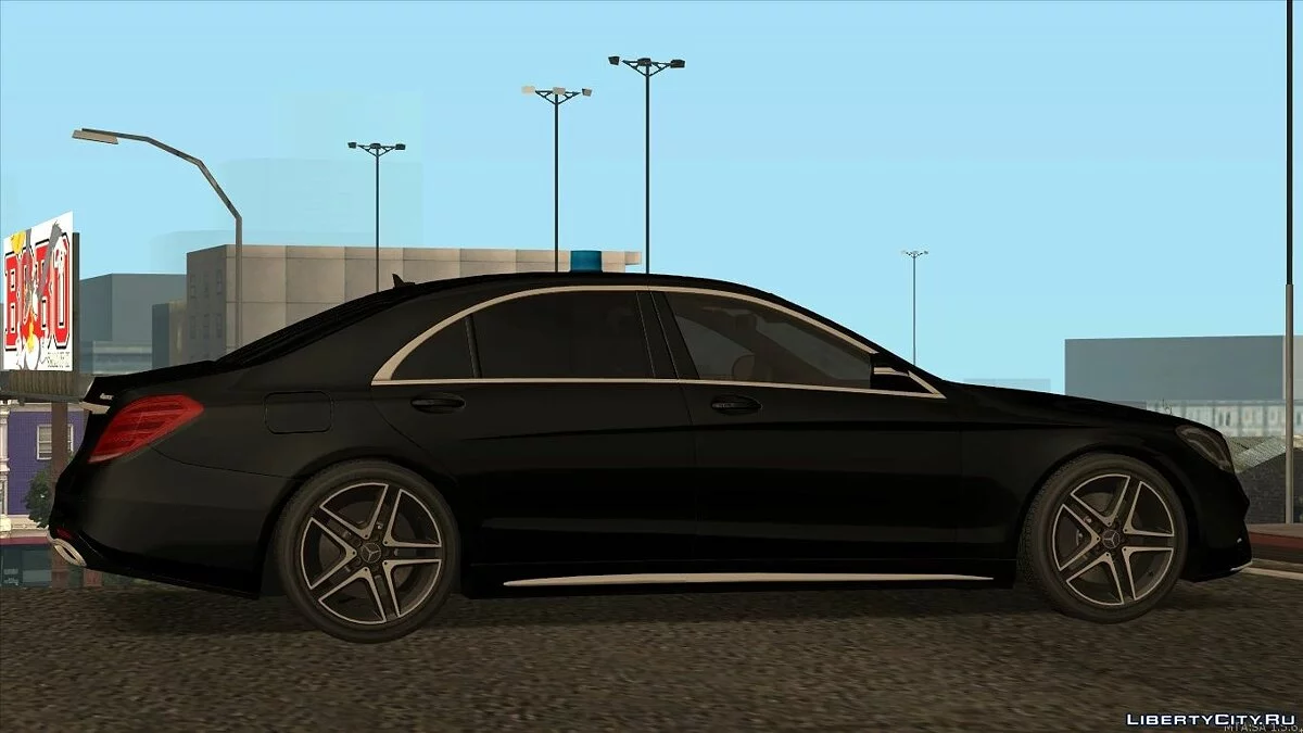 Mercedes-Benz S560 W222 ГОН ФСО РФ / GTA San Andreas
