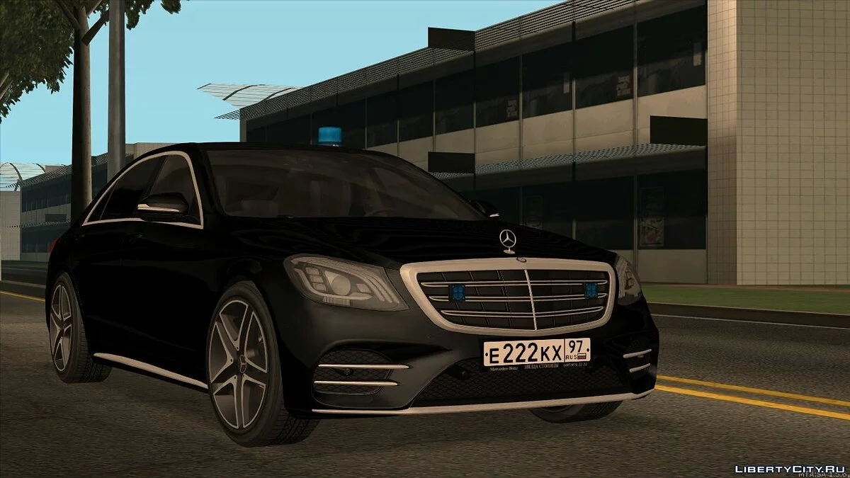 Mercedes-Benz S560 W222 ГОН ФСО РФ / GTA San Andreas