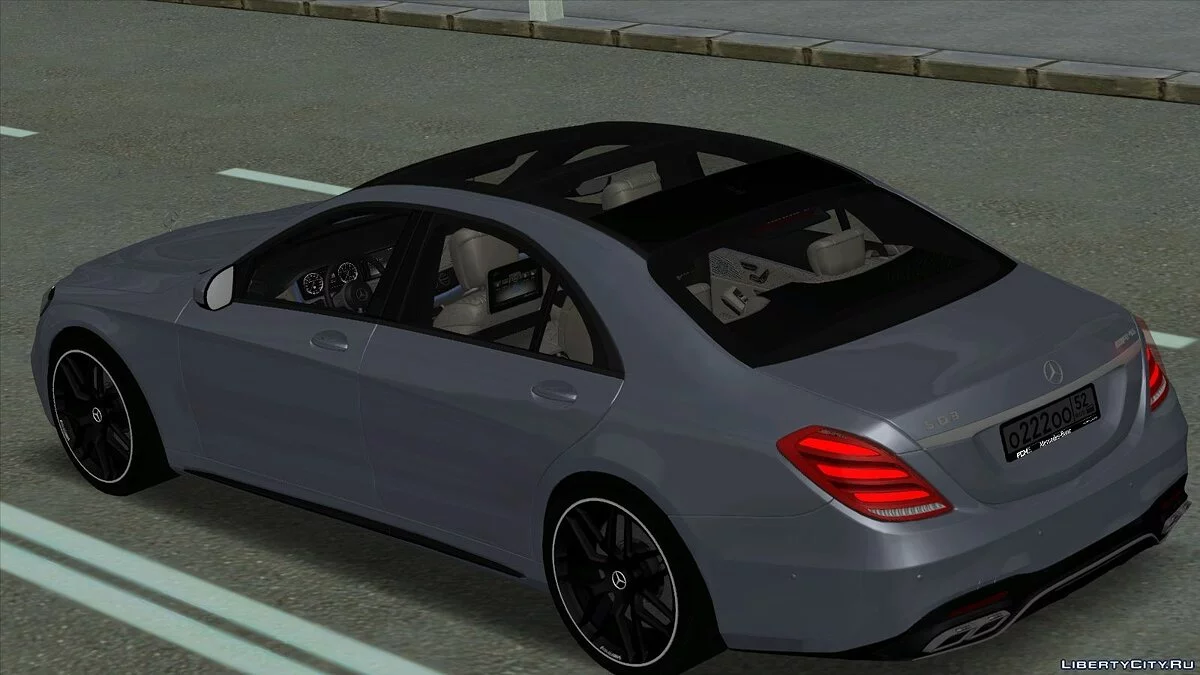 Mercedes-Benz S63 W222 / GTA San Andreas