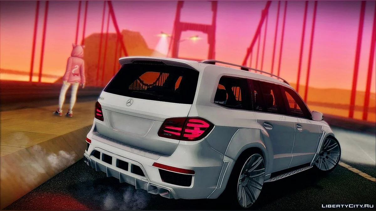Mercedes GL B63 / GTA San Andreas