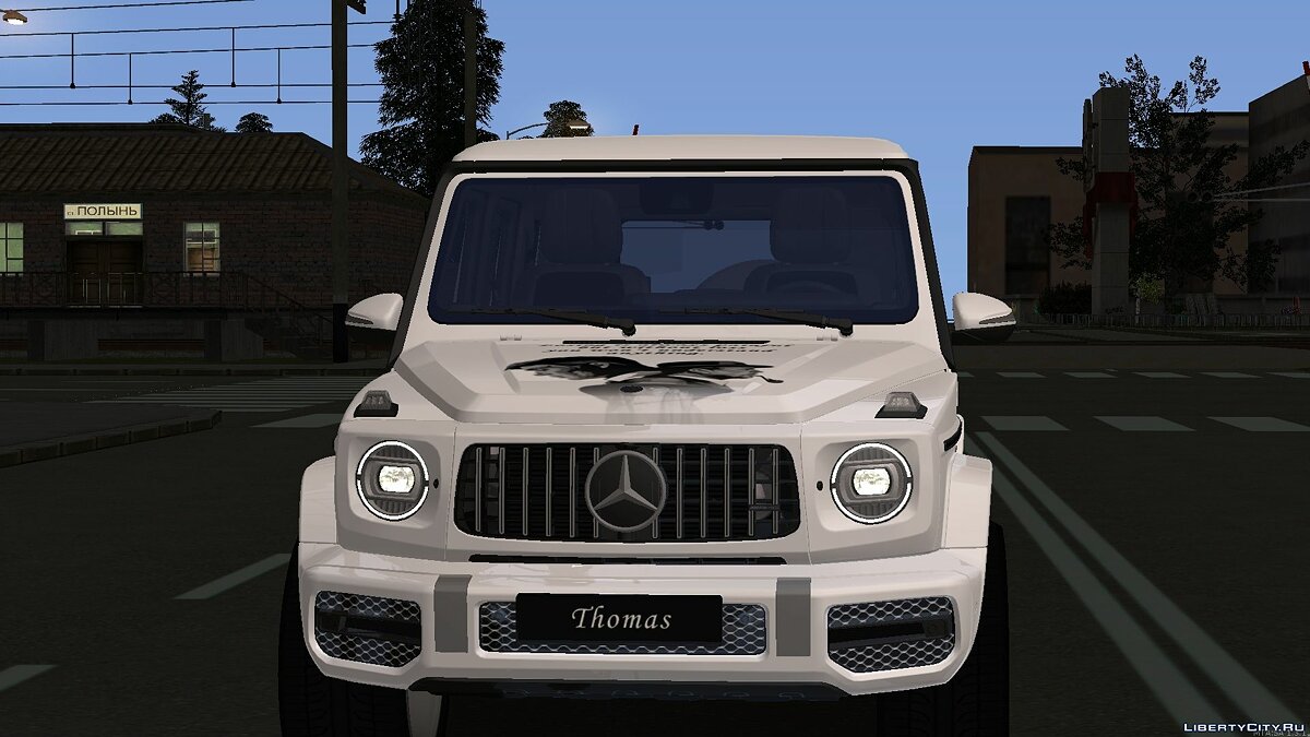 Скачать Mercedes-Benz G-класса в стиле Томаса Шелби для GTA San Andreas