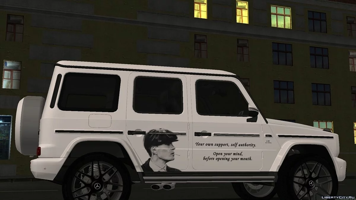Mercedes-Benz G-класса в стиле Томаса Шелби / GTA San Andreas