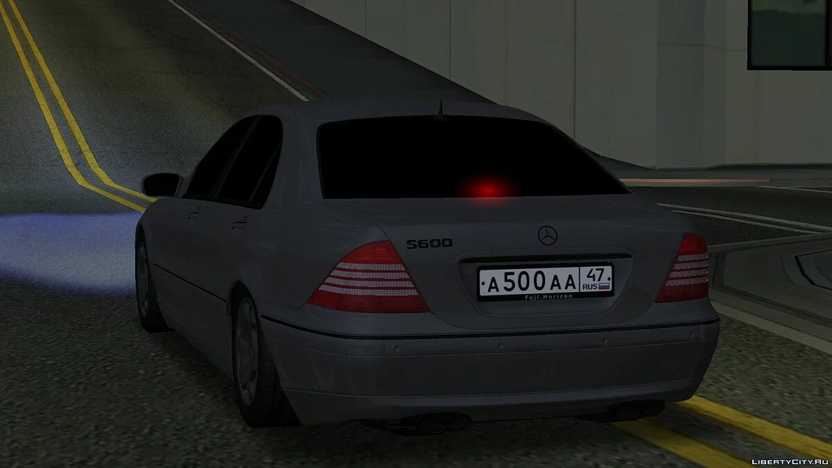 Mercedes-Benz S600 (2002 год) / GTA San Andreas