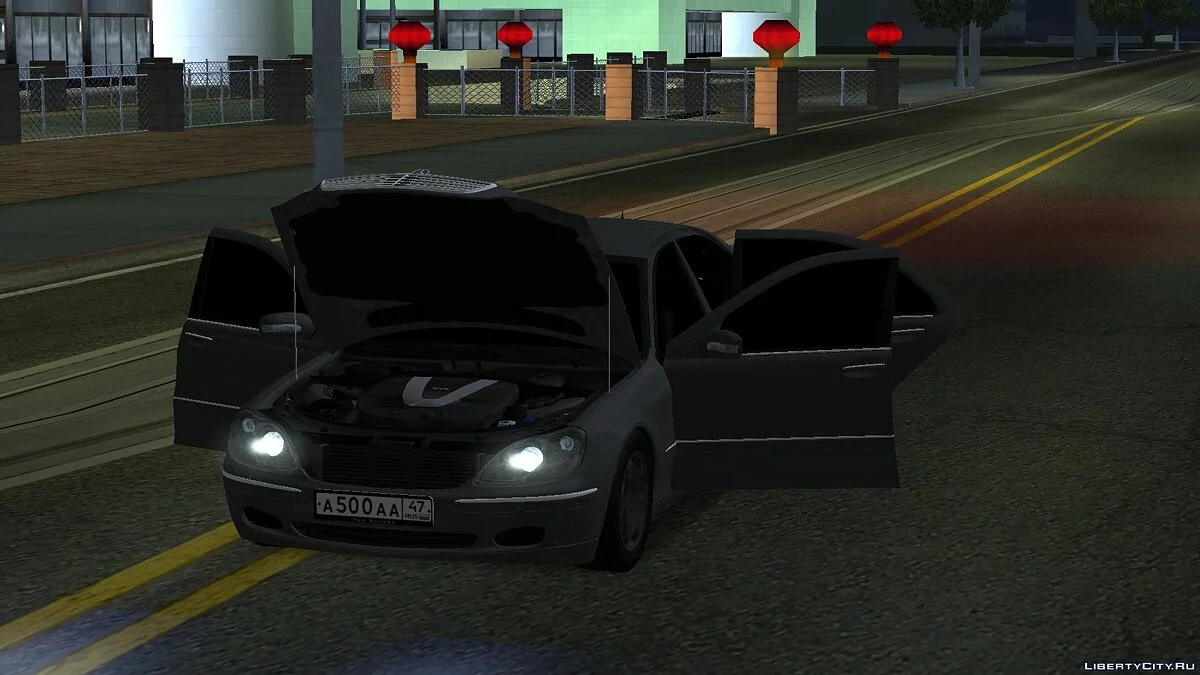 Mercedes-Benz S600 (2002 год) / GTA San Andreas