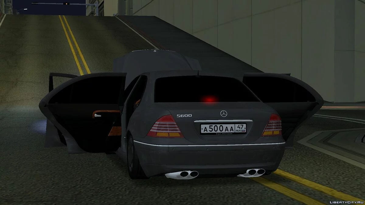 Mercedes-Benz S600 (2002 год) / GTA San Andreas
