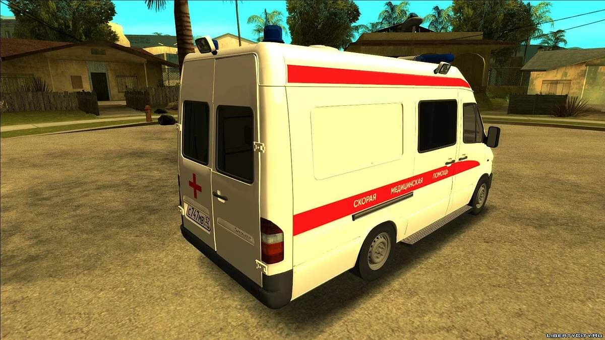 Mercedes-Benz Sprinter 312D, в раскраске