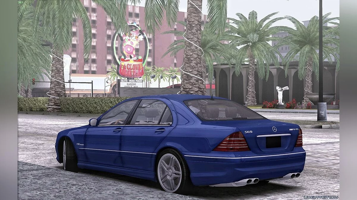 Mercedes w220 s65 AMG / GTA San Andreas