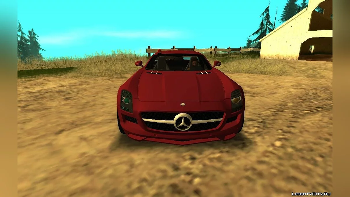 2010 Mercedes-Benz SLS AMG FBI / GTA San Andreas