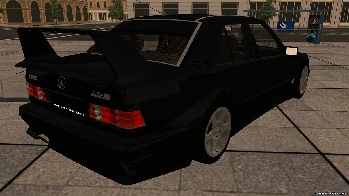 Замена 190e.txd в GTA San Andreas (1 файл)