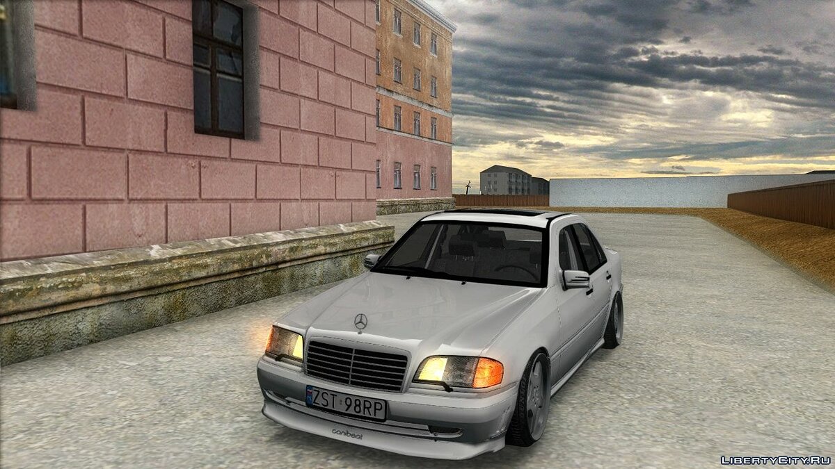 Скачать Mercedes-Benz C55 W202 для GTA San Andreas