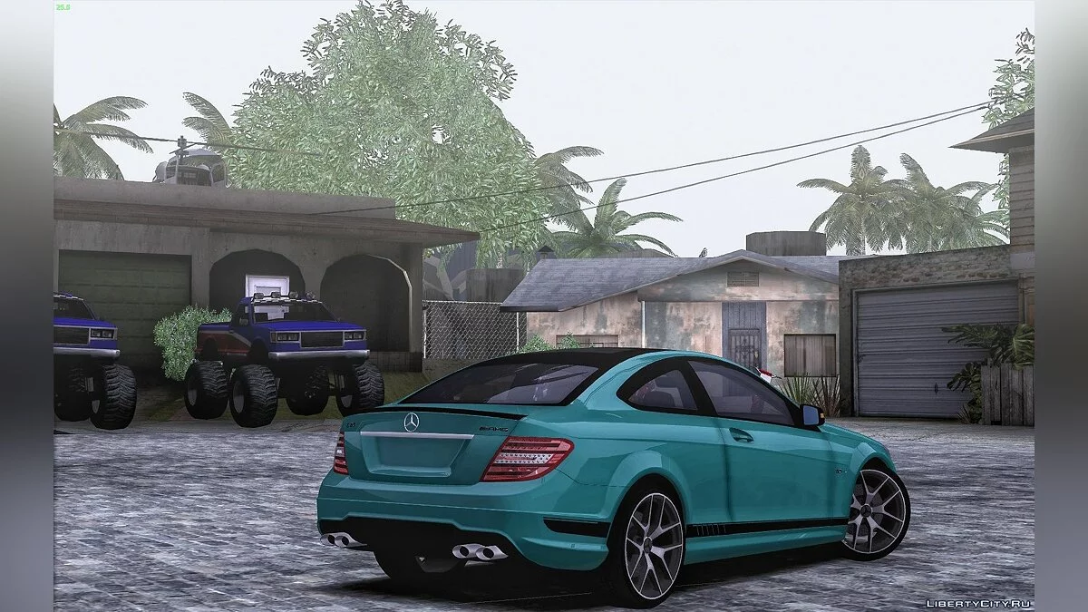 Mercedes-Benz C63 AMG w204 Coupe / GTA San Andreas