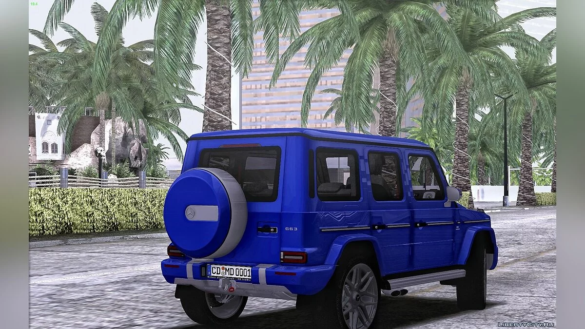 Mercedes-Benz G63 AMG 2019 / GTA San Andreas