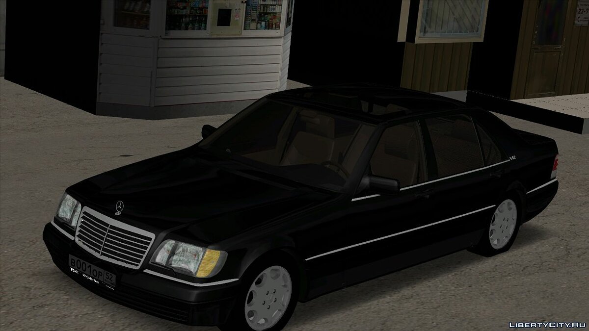 Скачать Mercedes-Benz s600 w140 для GTA San Andreas