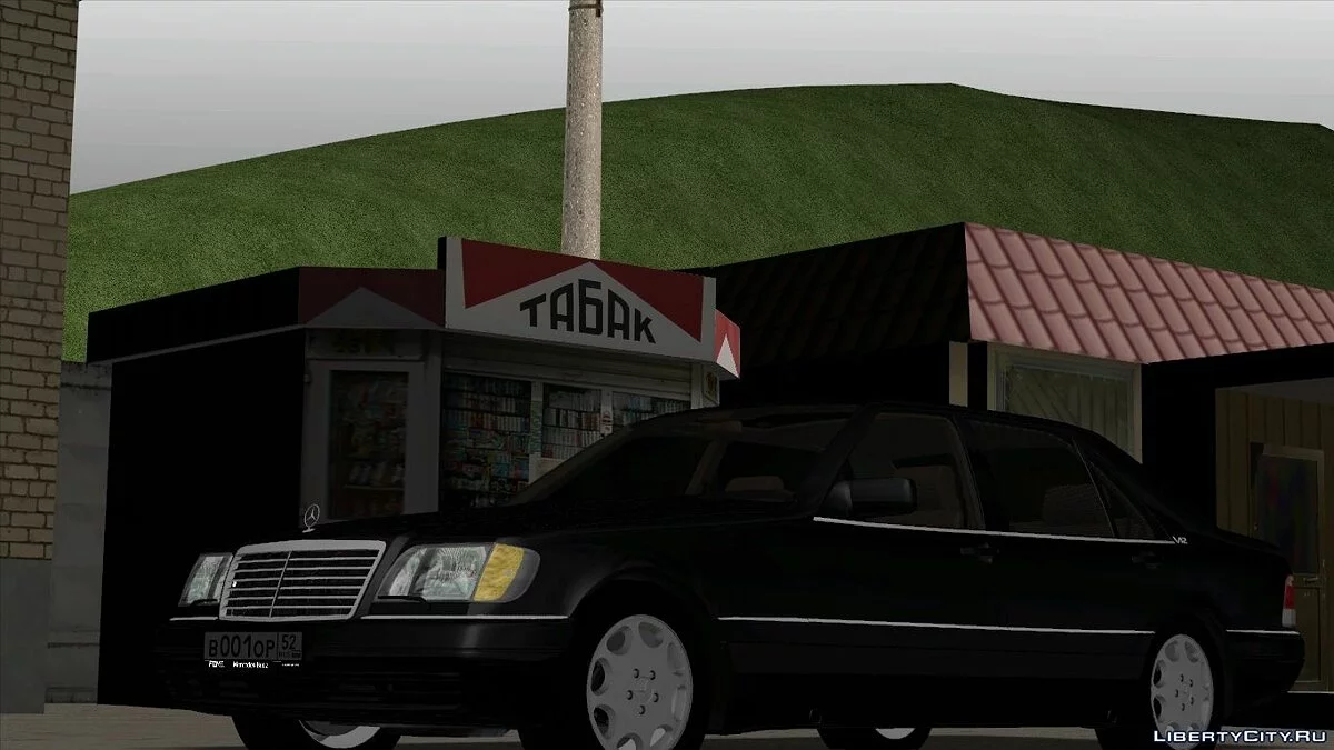 Mercedes-Benz s600 w140 / GTA San Andreas