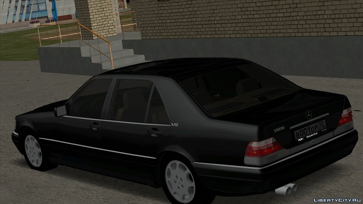 Скачать Mercedes-Benz s600 w140 для GTA San Andreas