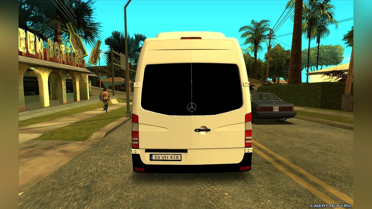 Скачать Mercedes-Benz Sprinter 2014 для GTA San Andreas