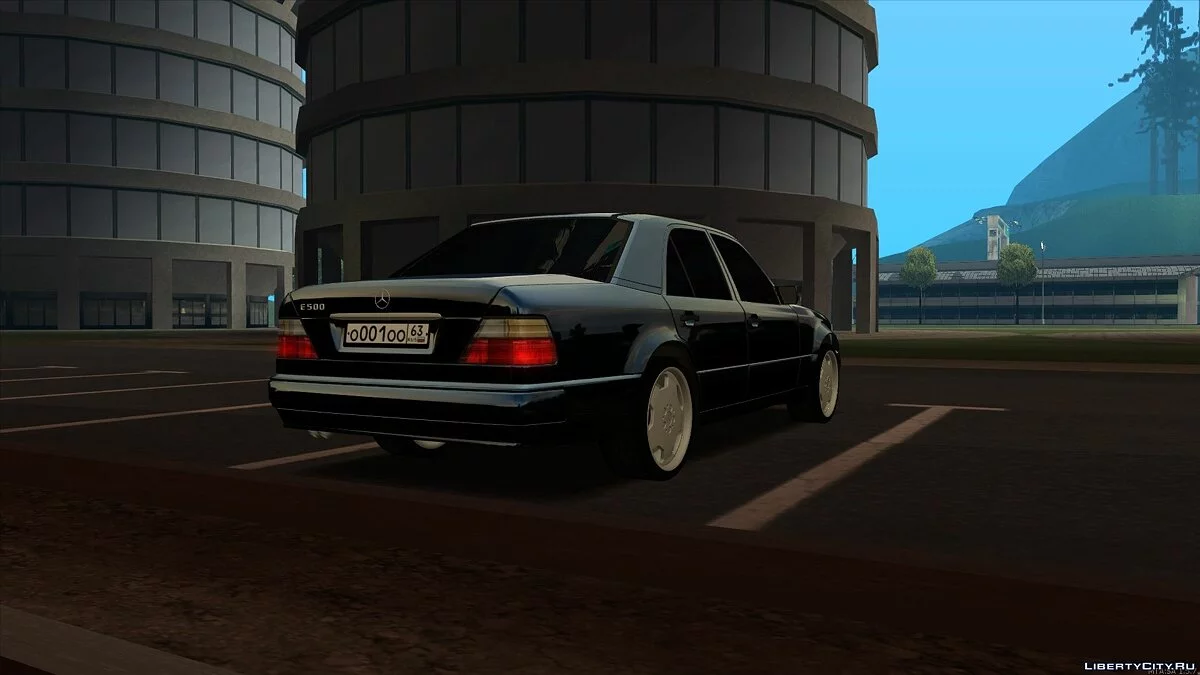 Mercedes-Benz W124 E500 (CCD) / GTA San Andreas