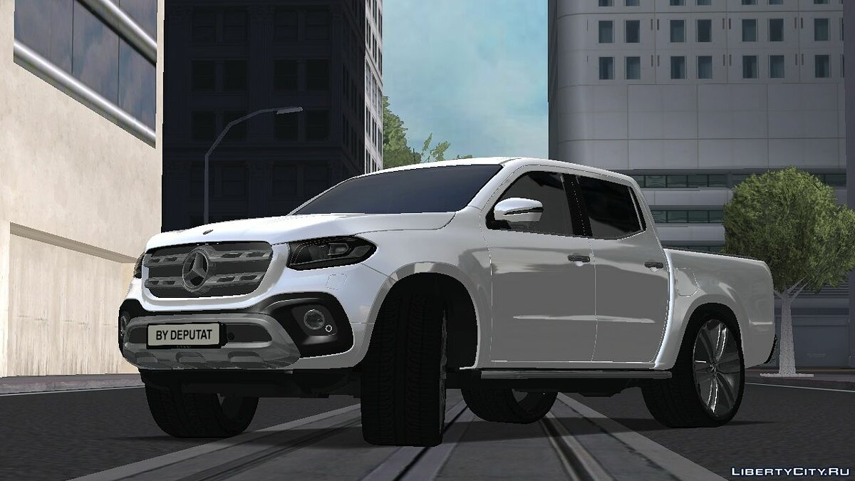 Скачать Пикап Mercedes X-Class для GTA San Andreas