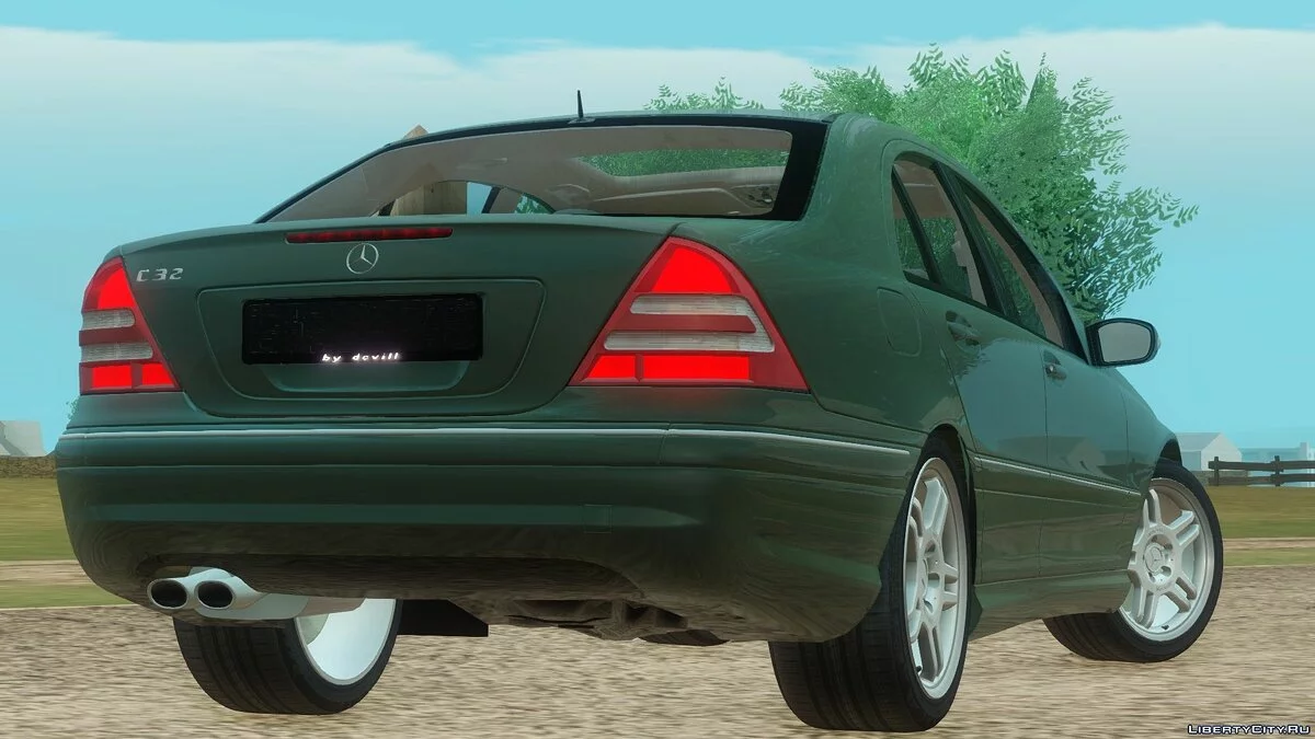 Mercedes-Benz C32 AMG W203 / GTA San Andreas